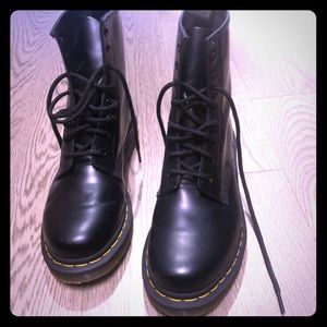 Only worn once Doc Martin boots US size 8